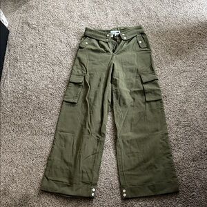 Fashion Nova Olive Green Cargo Pants